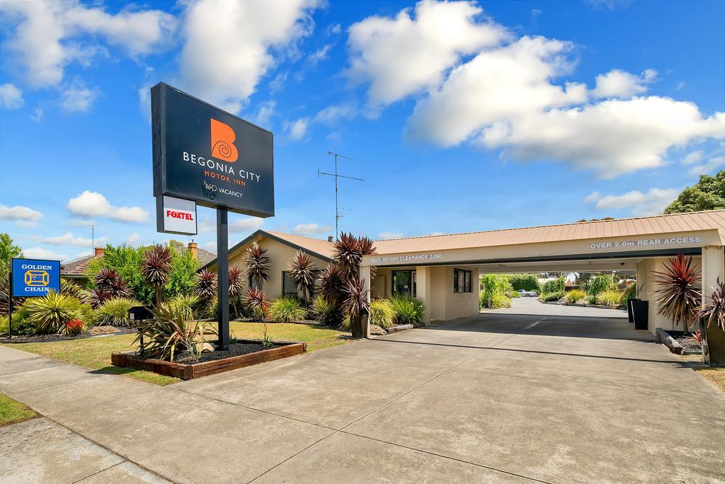 Begonia City Motor Inn Ballarat Exteriér fotografie