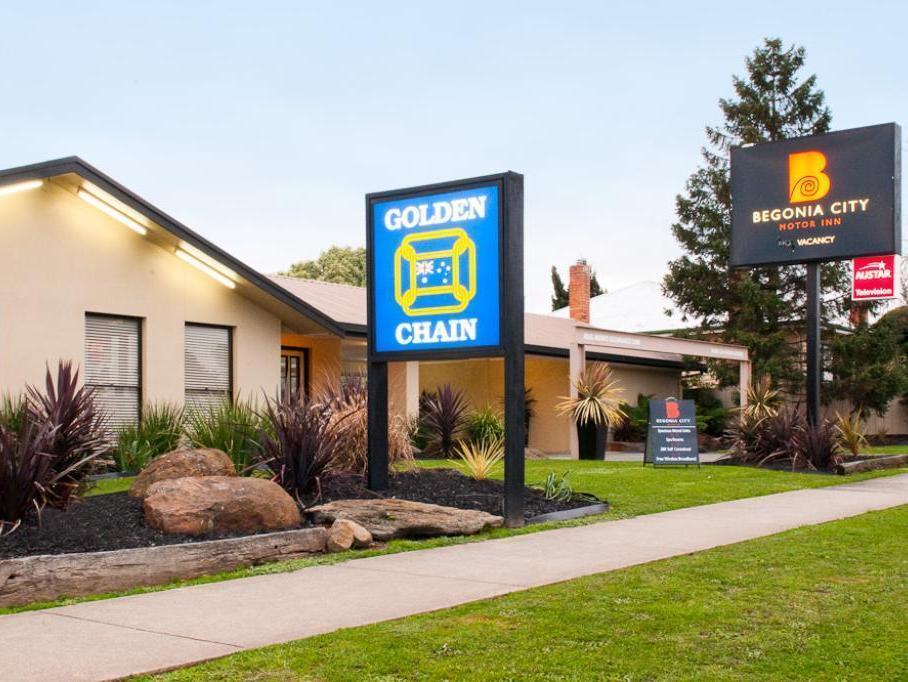 Begonia City Motor Inn Ballarat Exteriér fotografie
